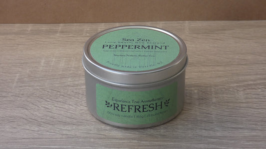 Peppermint Essential Oil Candle