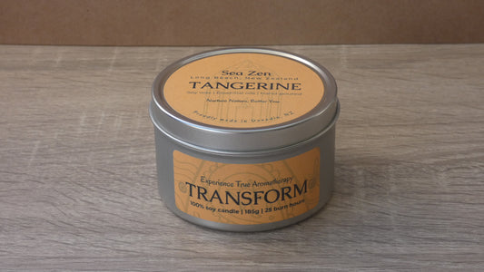 Tangerine Essential Oil Candle