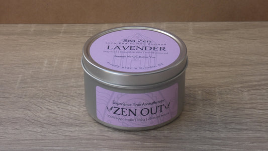 Lavender Essential Oil Candle