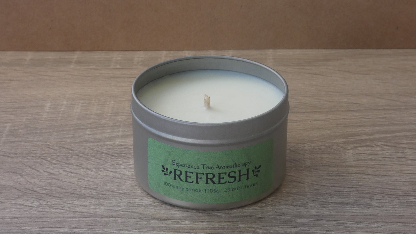 Peppermint Essential Oil Candle